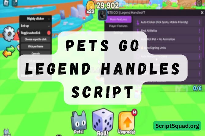 Pets Go Legend Handles Script